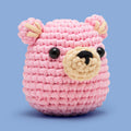 Walter the Bear Pink Crochet Kit - Crochet Cute Characters