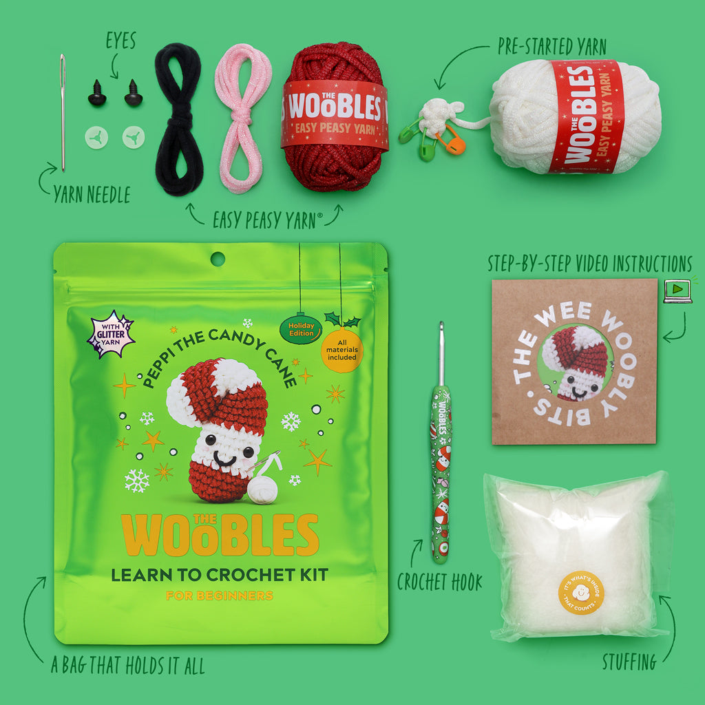 All That Glitters Bundle - First Crochet Project