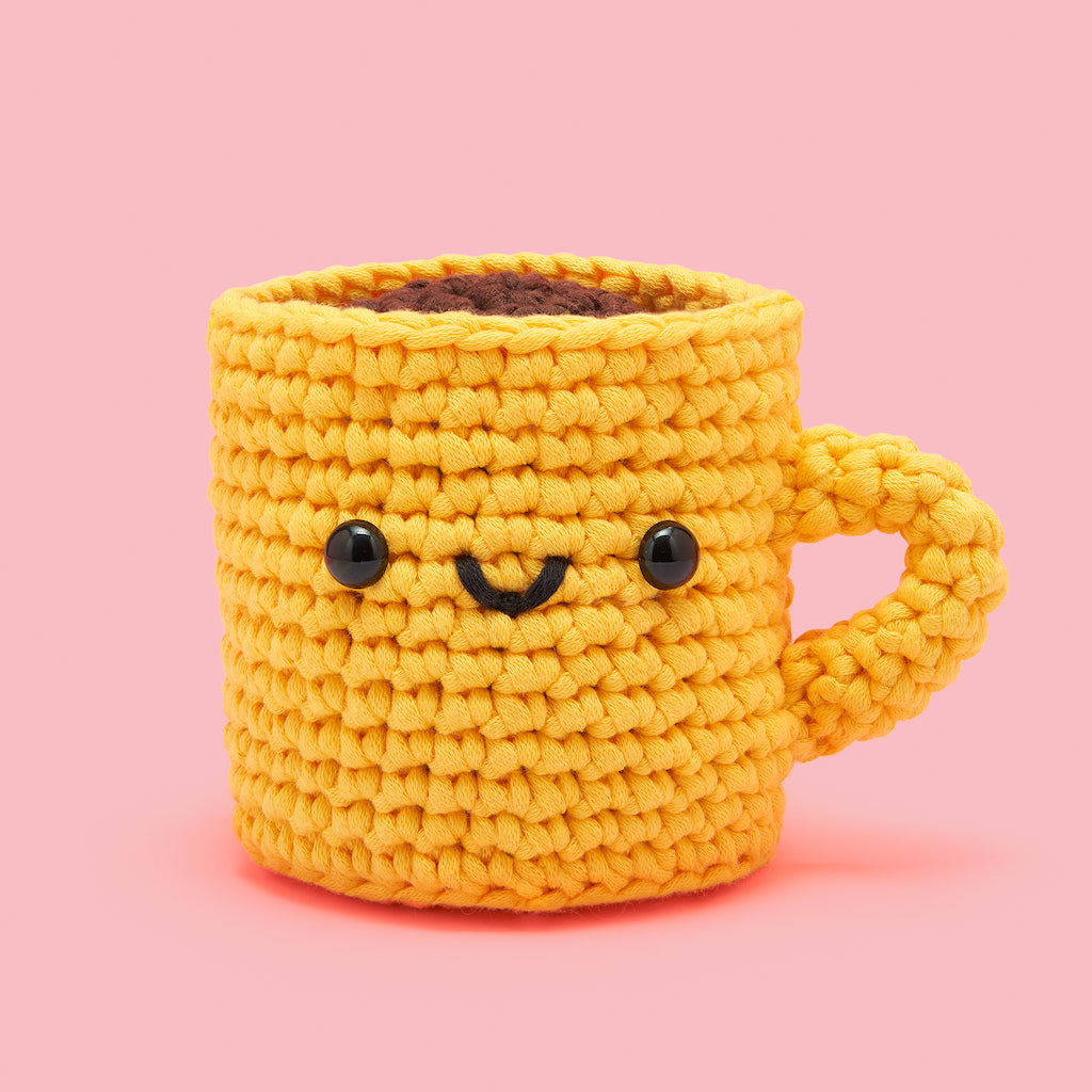 Joe the Coffee Mug Crochet Kit - Wooble at Home