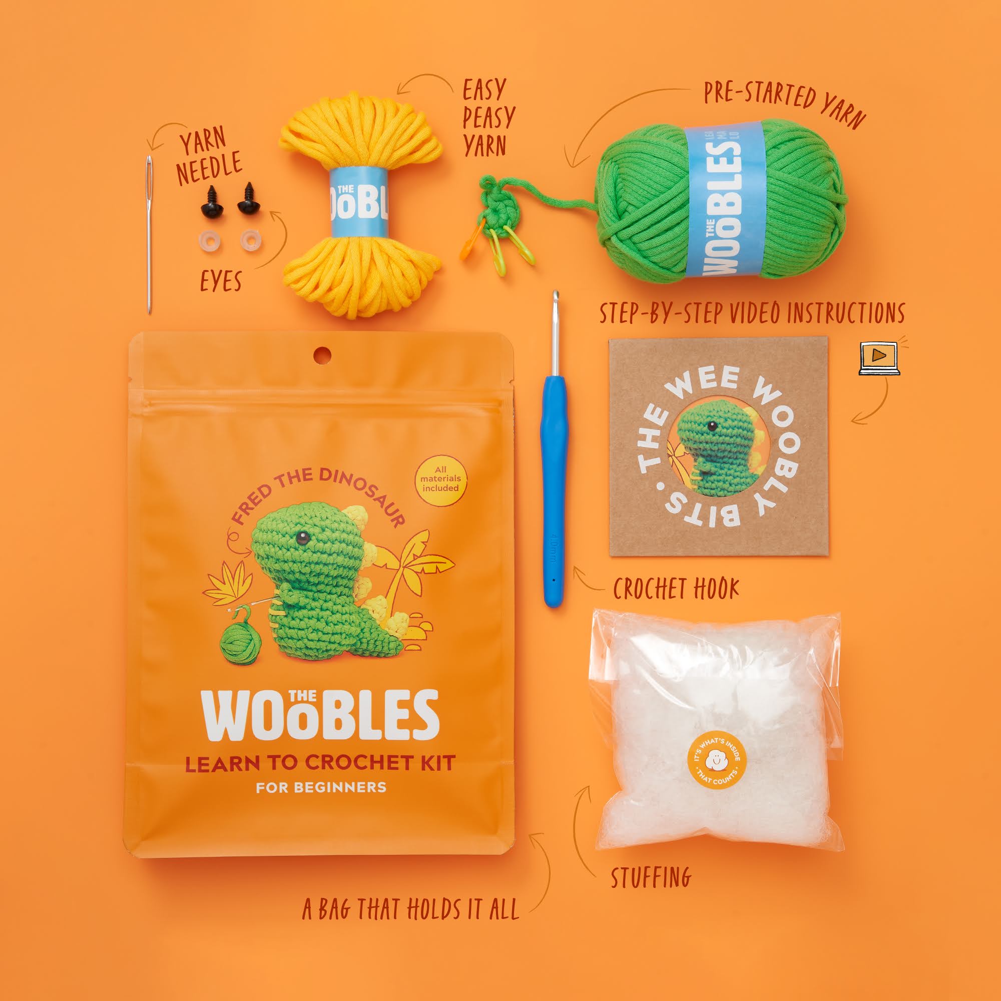 Woobly Duos: Fred and Billy Bundle - Craft More Joy