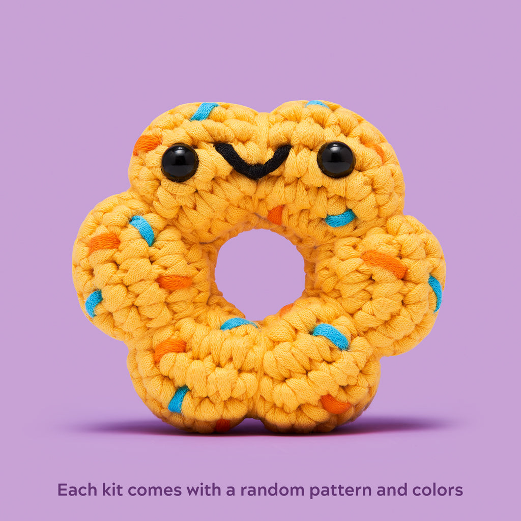 Mystery Donut III Crochet Kit - Cozy Craft Time