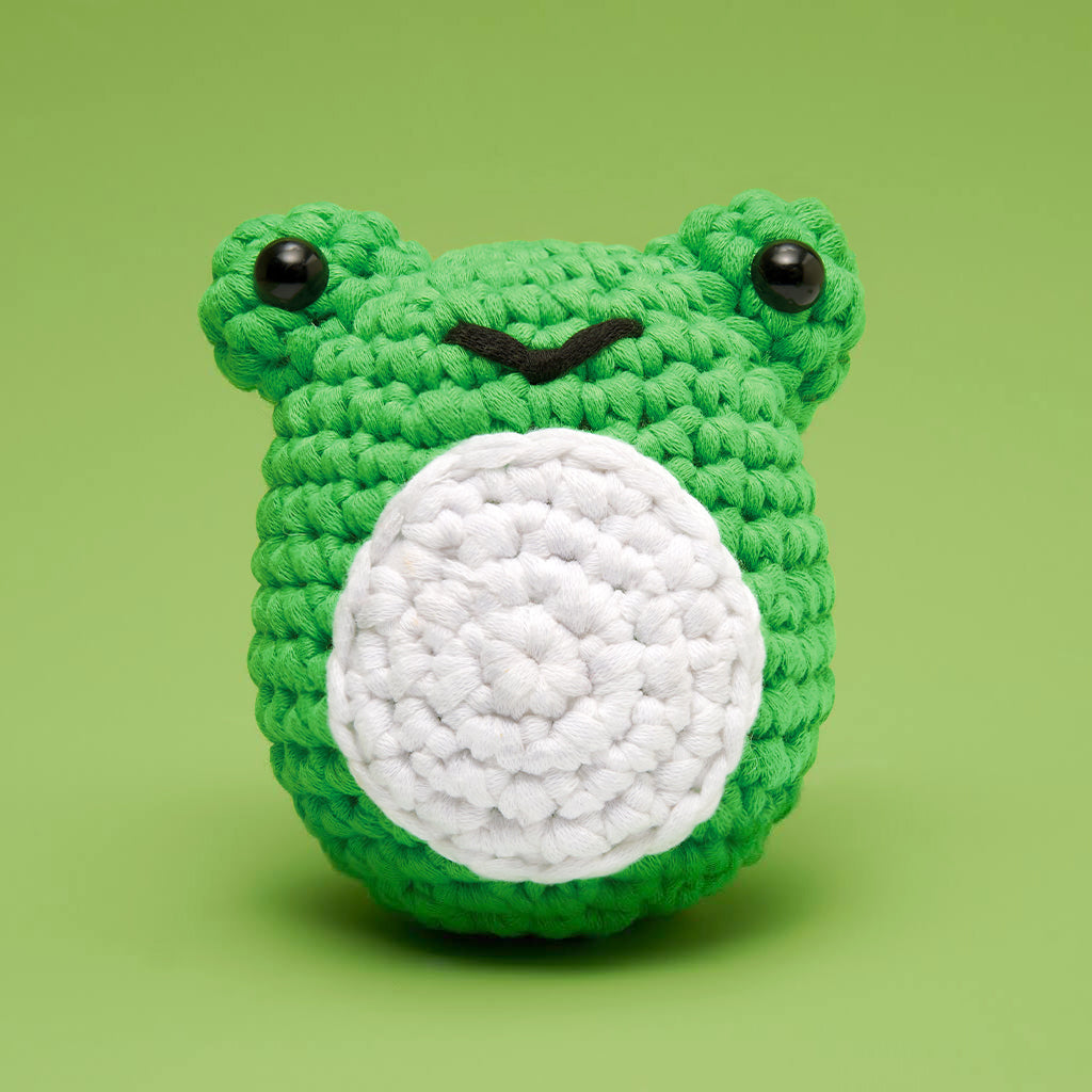 Henri the Frog Crochet Kit - Make Something Cute