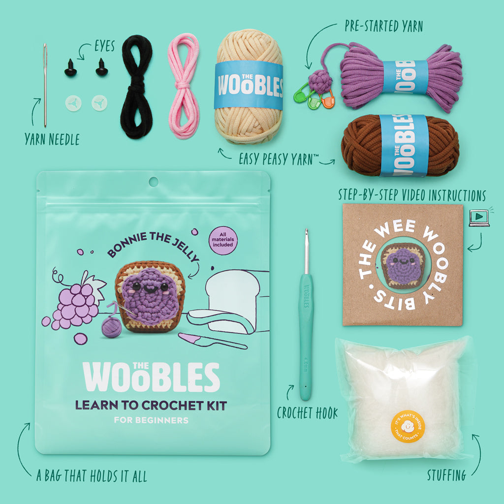 Bonnie the Jelly Crochet Kit - Stitch and Smile