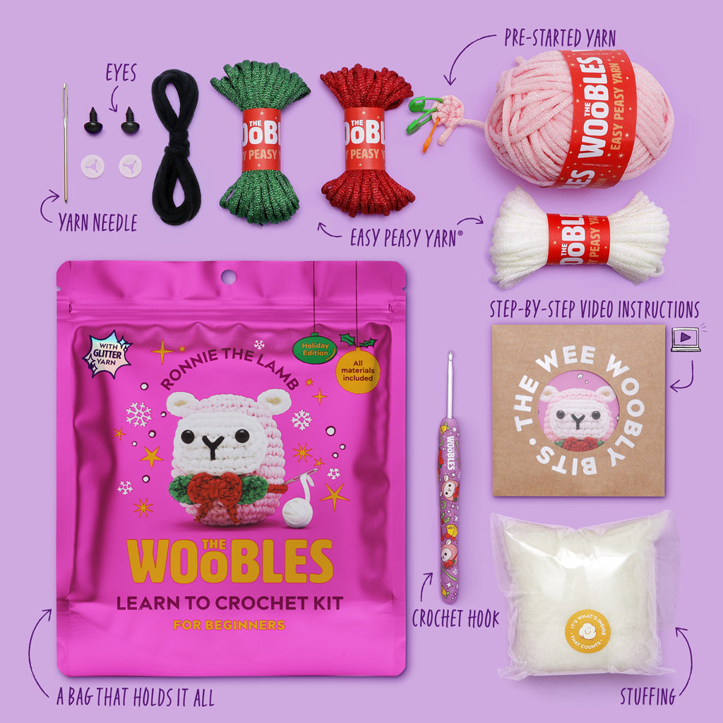 All That Glitters Bundle - First Crochet Project