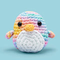 Pierre the Penguin Pastel Crochet Kit - Bring Yarn to Life