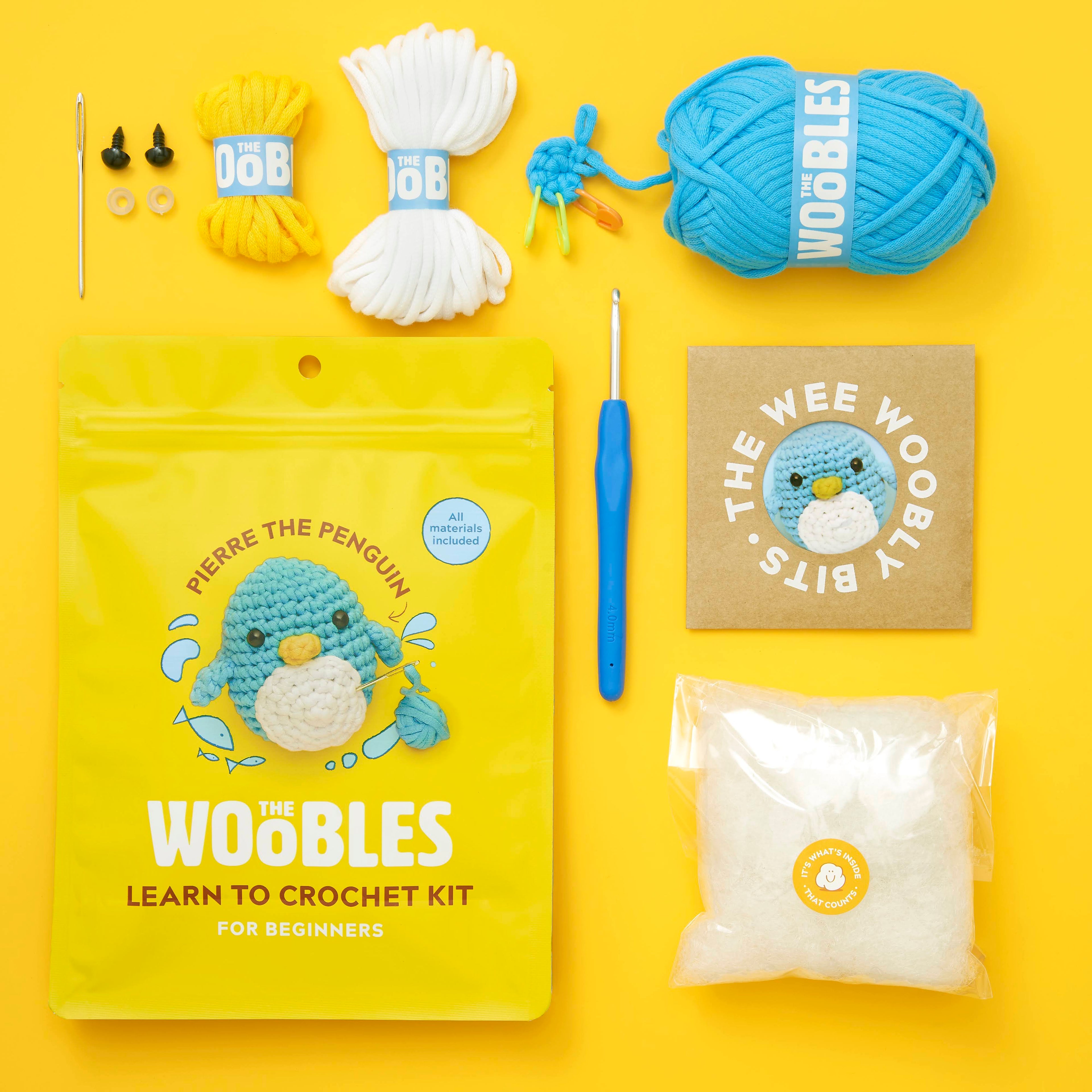 Woobly Duos: Fred and Pierre Bundle - The Fun Crochet Kit