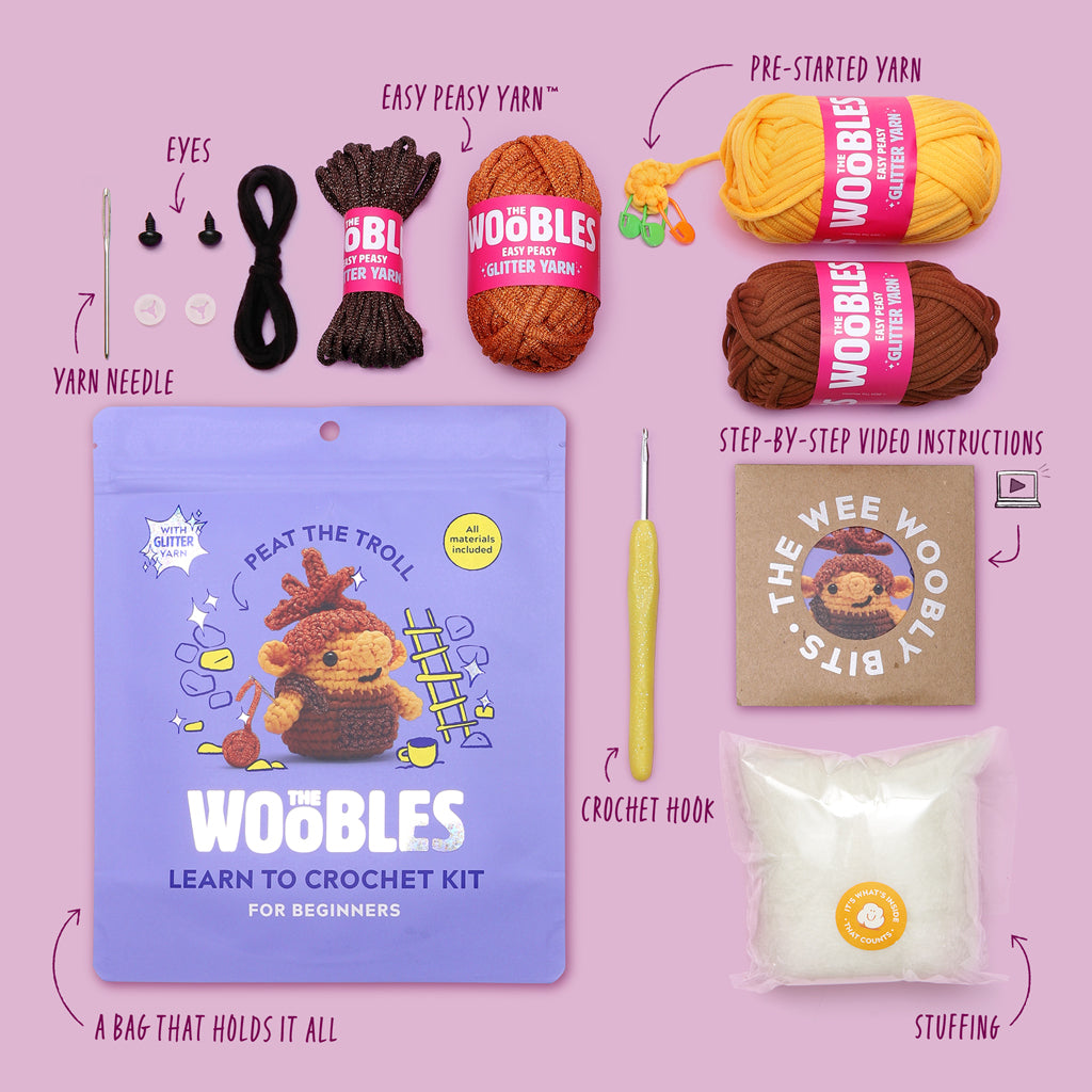 Yarn-chanted Forest Bundle - The Cute Crochet Kit