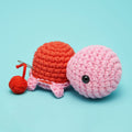 Emilio the Turtle Pink Crochet Kit - Build Your Craft Skills
