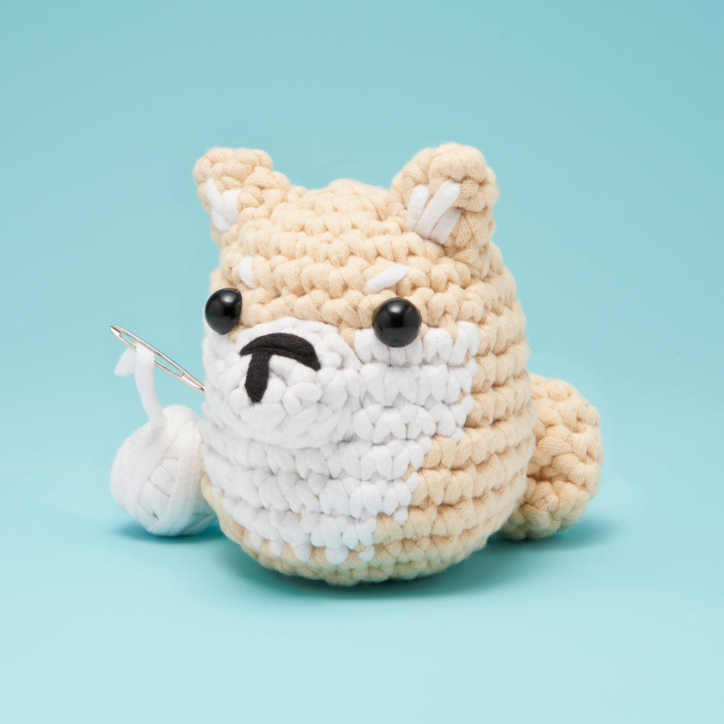 Toast the Shiba Inu Crochet Kit - Learn. Make. Love.