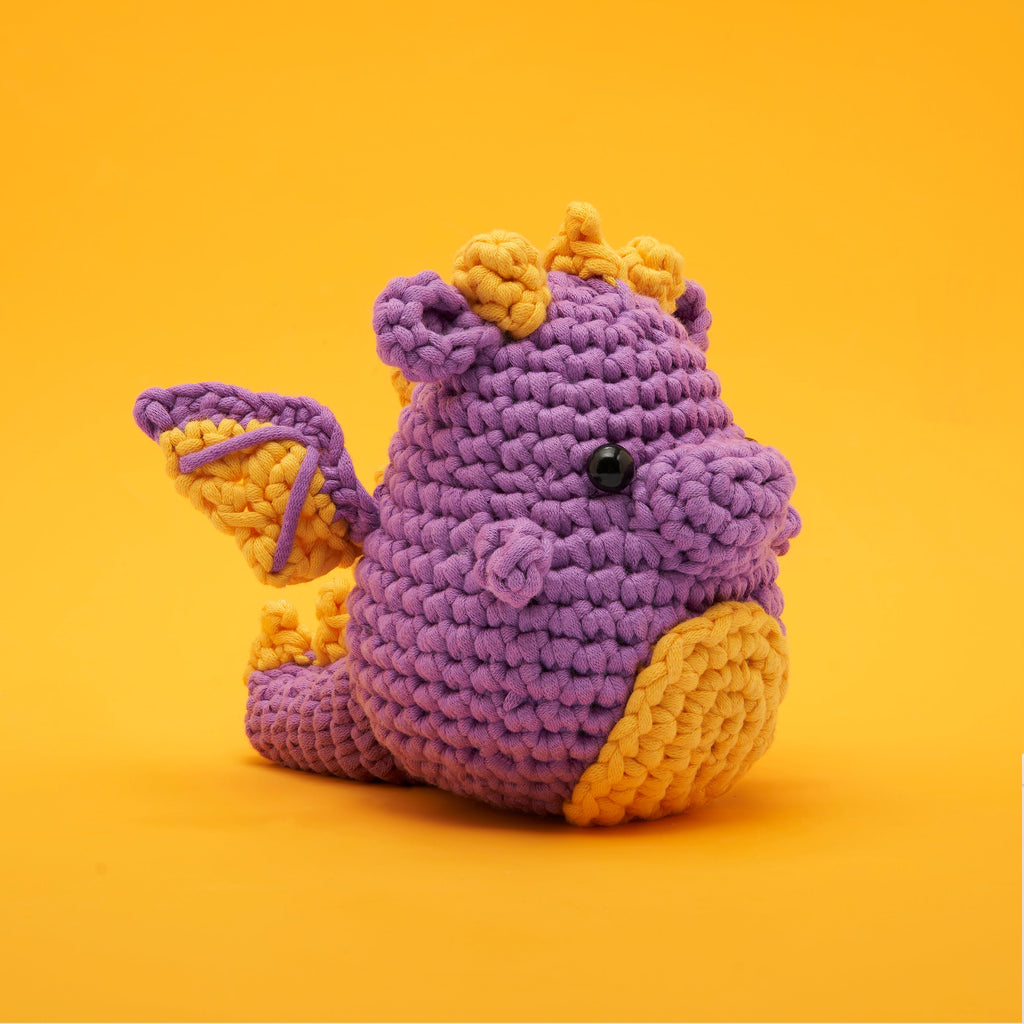 Kaida the Dragon Crochet Kit - Stitch Your Way