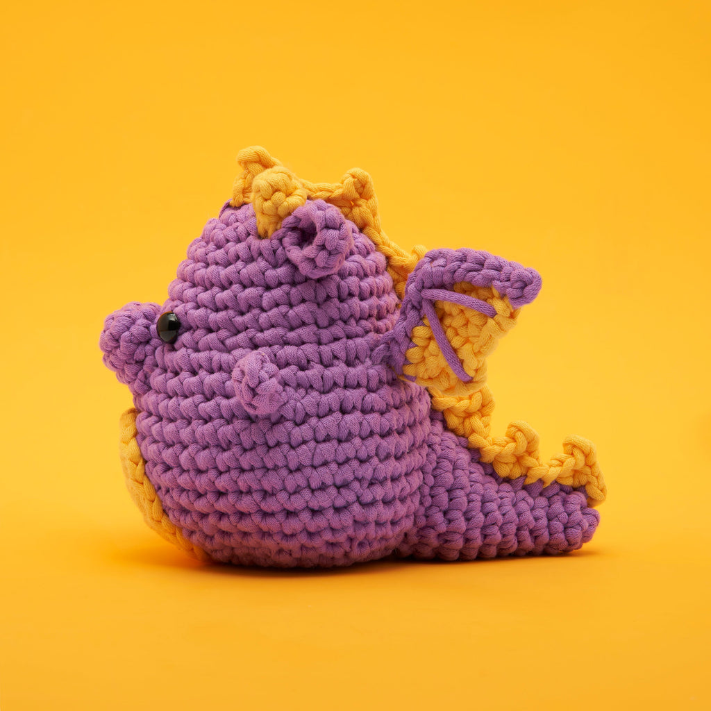 Kaida the Dragon Crochet Kit - Stitch Your Way