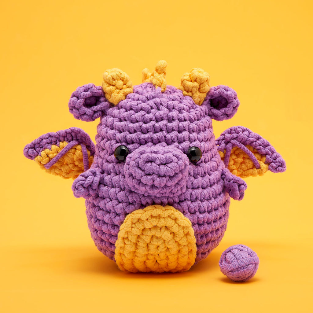 Kaida the Dragon Crochet Kit - Stitch Your Way