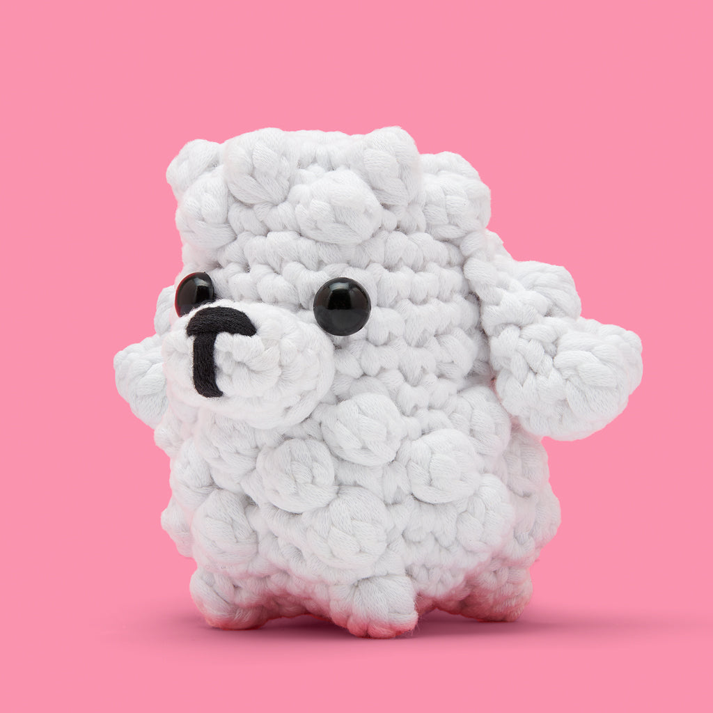 Sophie the Poodle Crochet Kit - Learn Cute Stitches