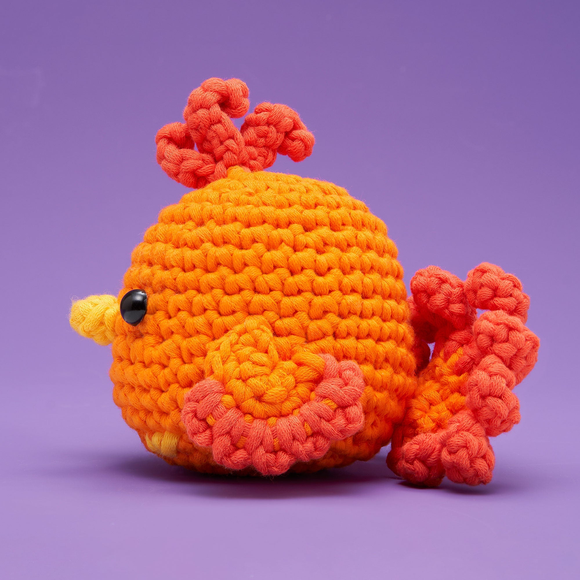 Albie the Phoenix Crochet Kit - Make Your First Wooble