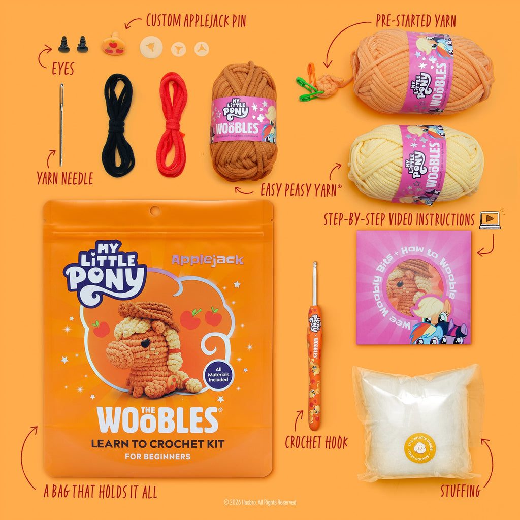 Applejack Crochet Kit - Create Cute Friends