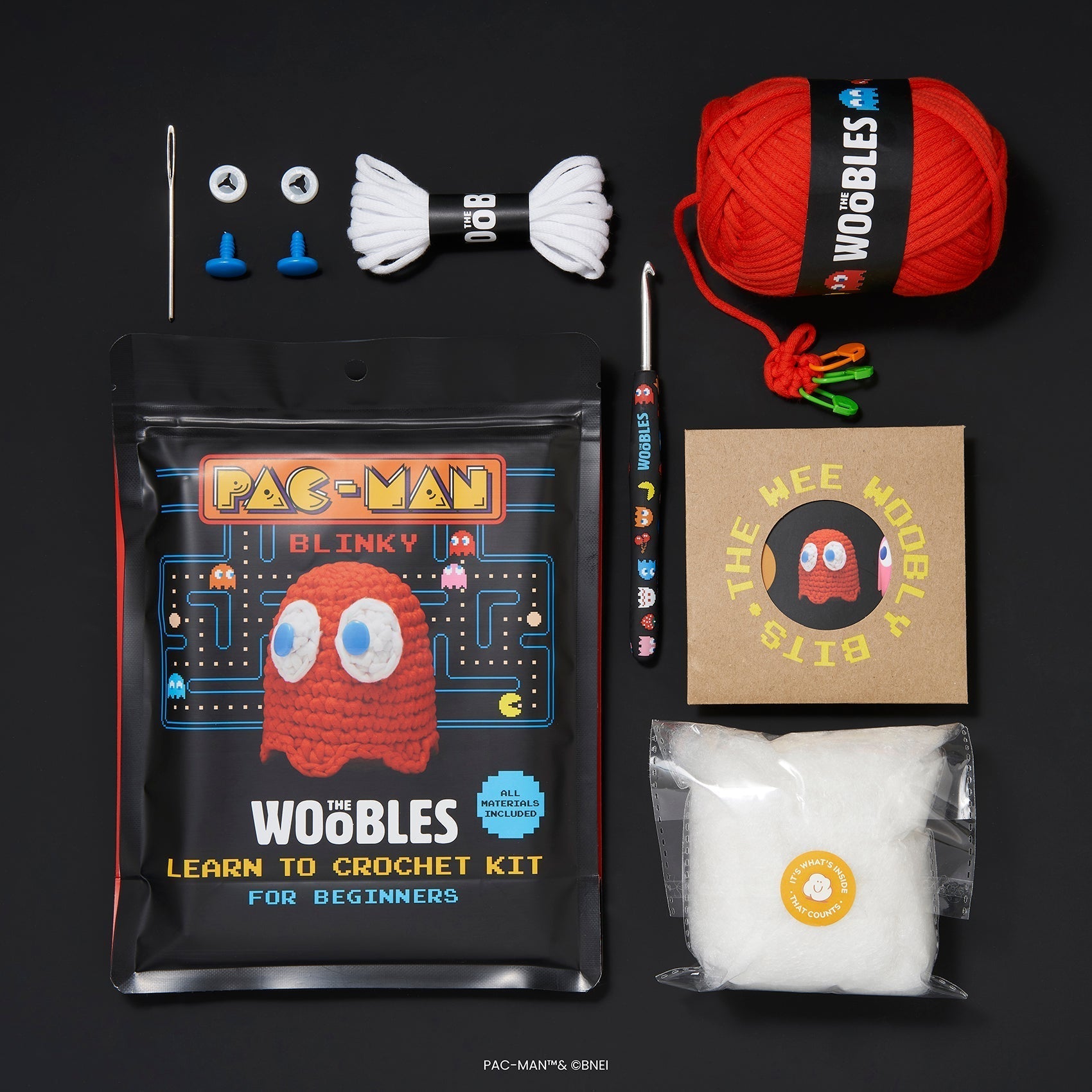 PAC-MAN-ificent Pals Bundle - Crochet. Create. Smile.