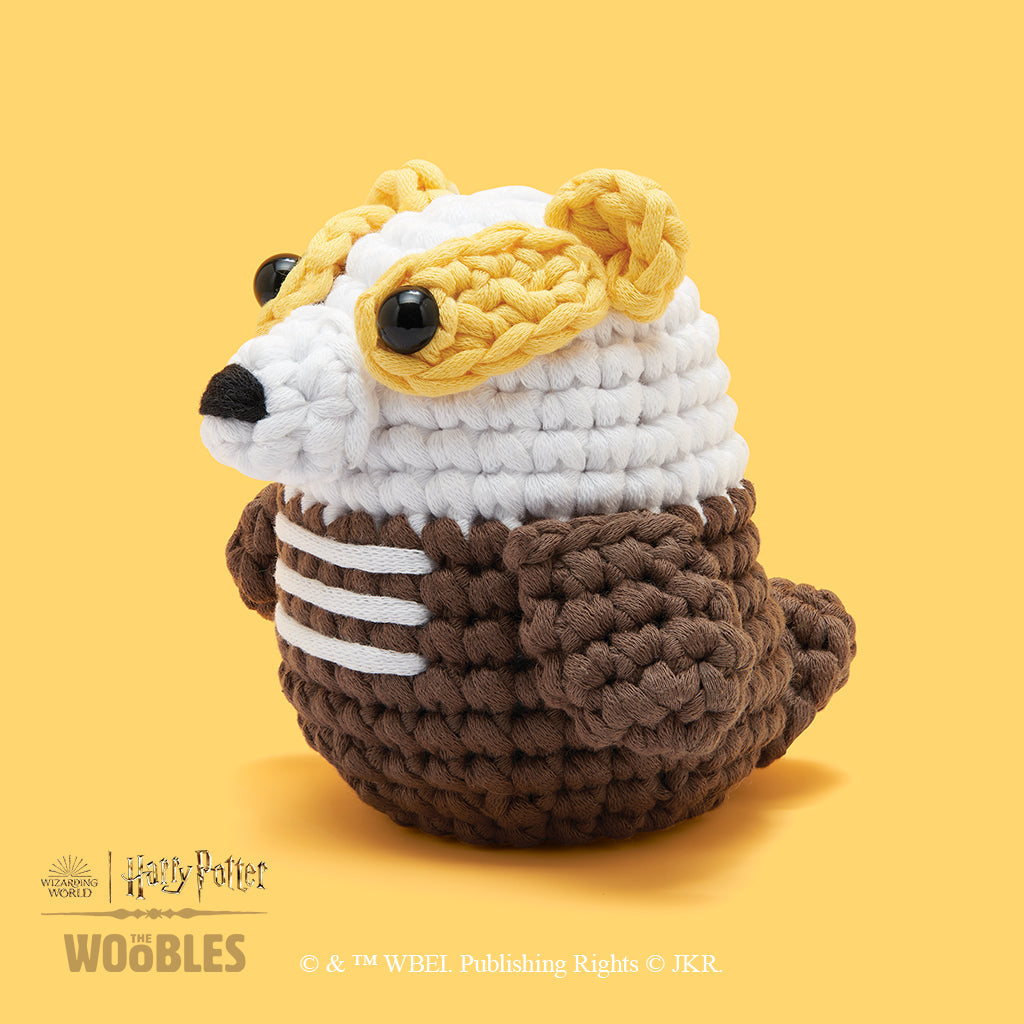 Hufflepuff™ Badger Crochet Kit - Ready with Instructions
