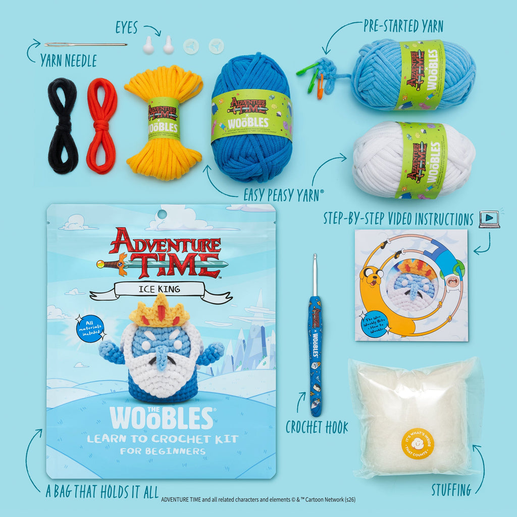 Ice King Crochet Kit - Cute Project Fun