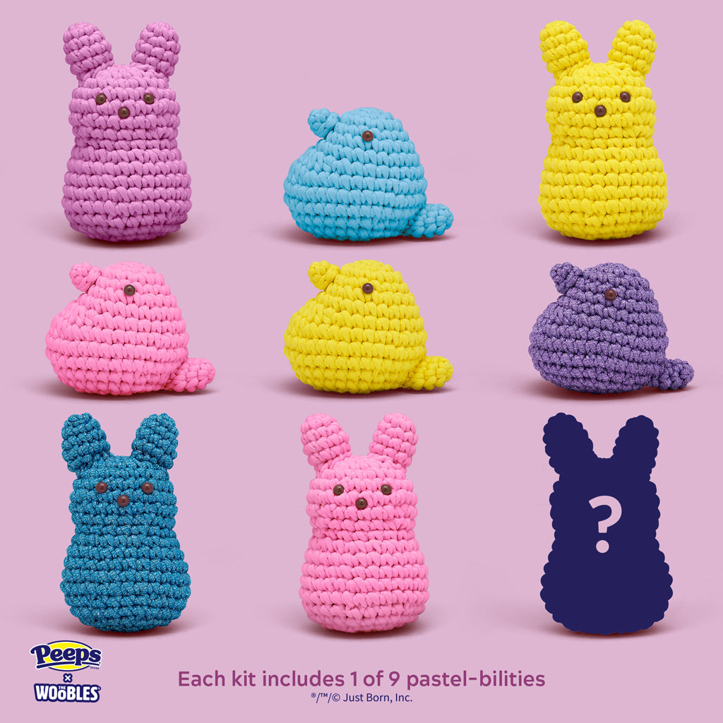 Mystery PEEPS® Crochet Kit - Cozy with Yarn