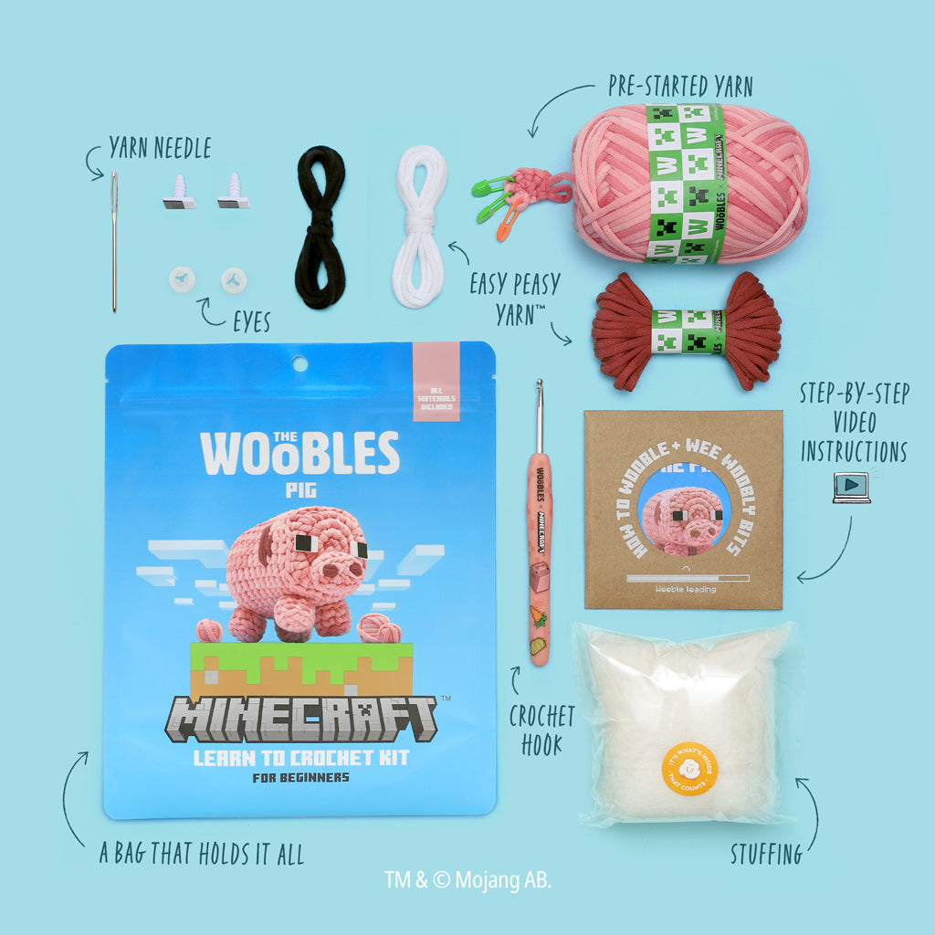 Minecraft Block It to 'Em Bundle - Stitching Starts Here