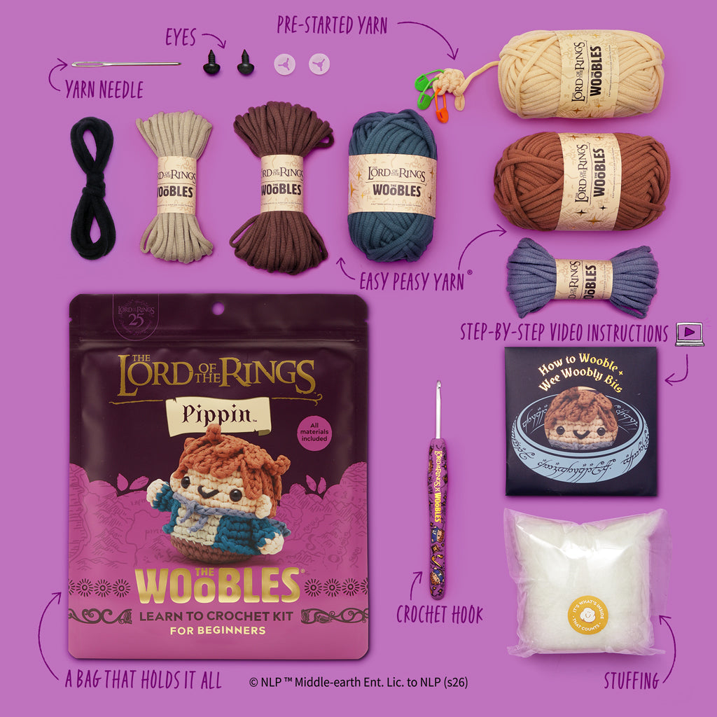 Pippin™ Crochet Kit - Loop by Loop