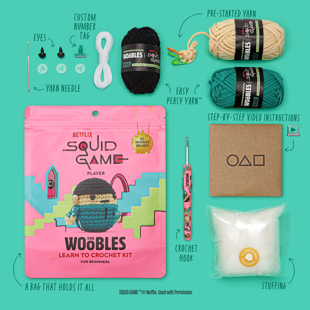 Player Crochet Kit - Learn Your Way