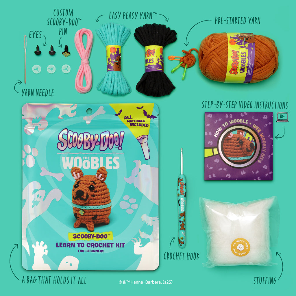 Scooby-Doo™ Crochet Kit - For Simple Crafting