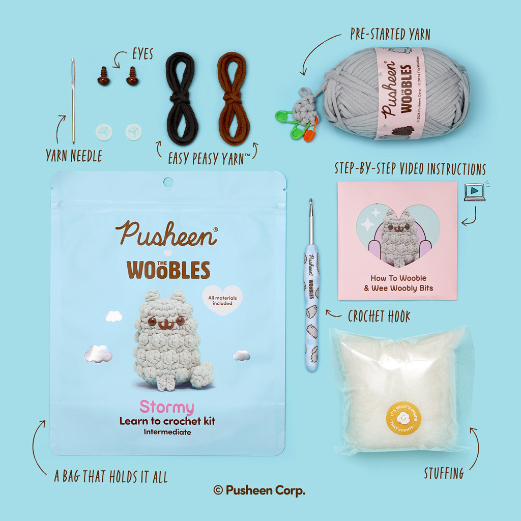 Stormy Crochet Kit - Daily Craft Fun