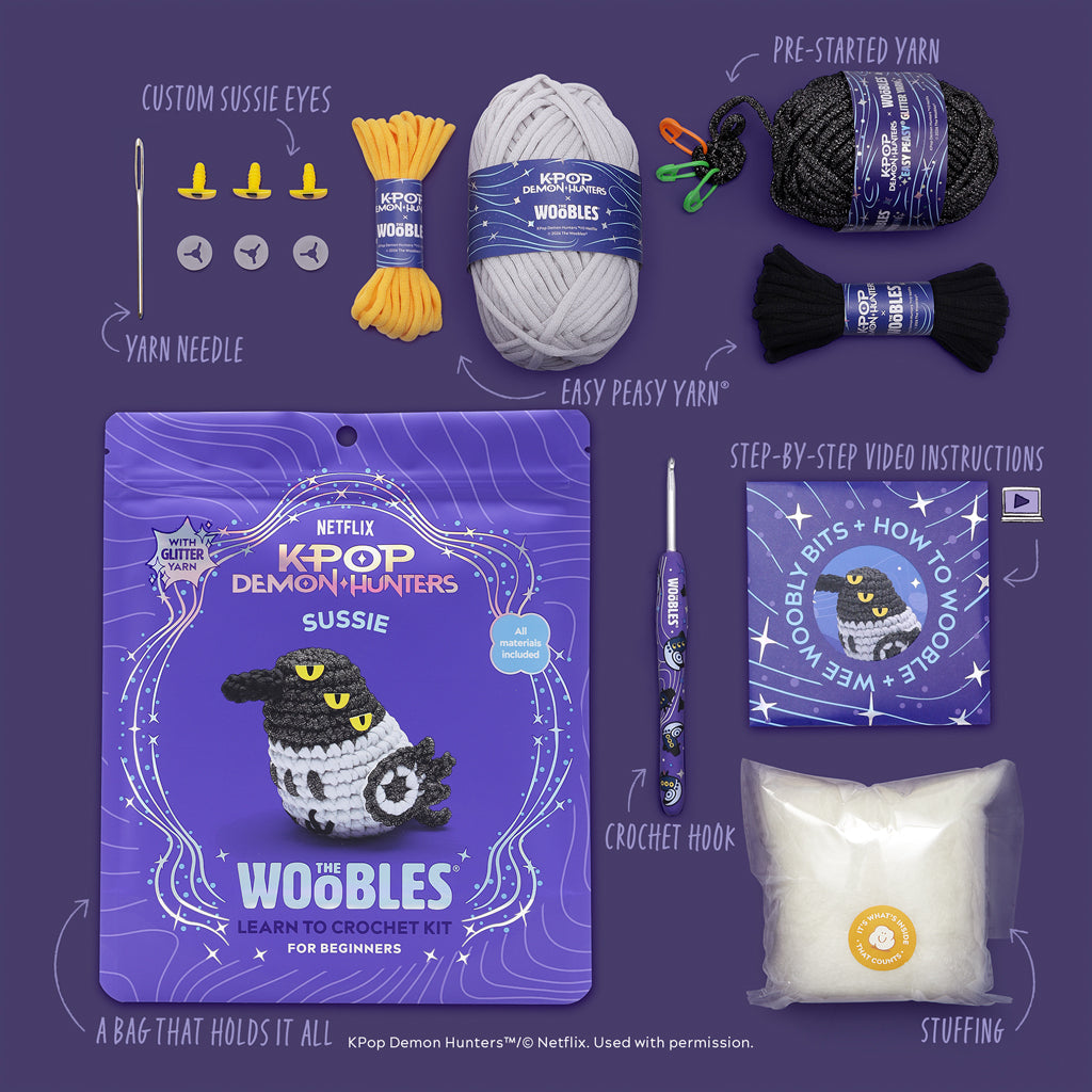 Sussie Crochet Kit - For DIY Gifts