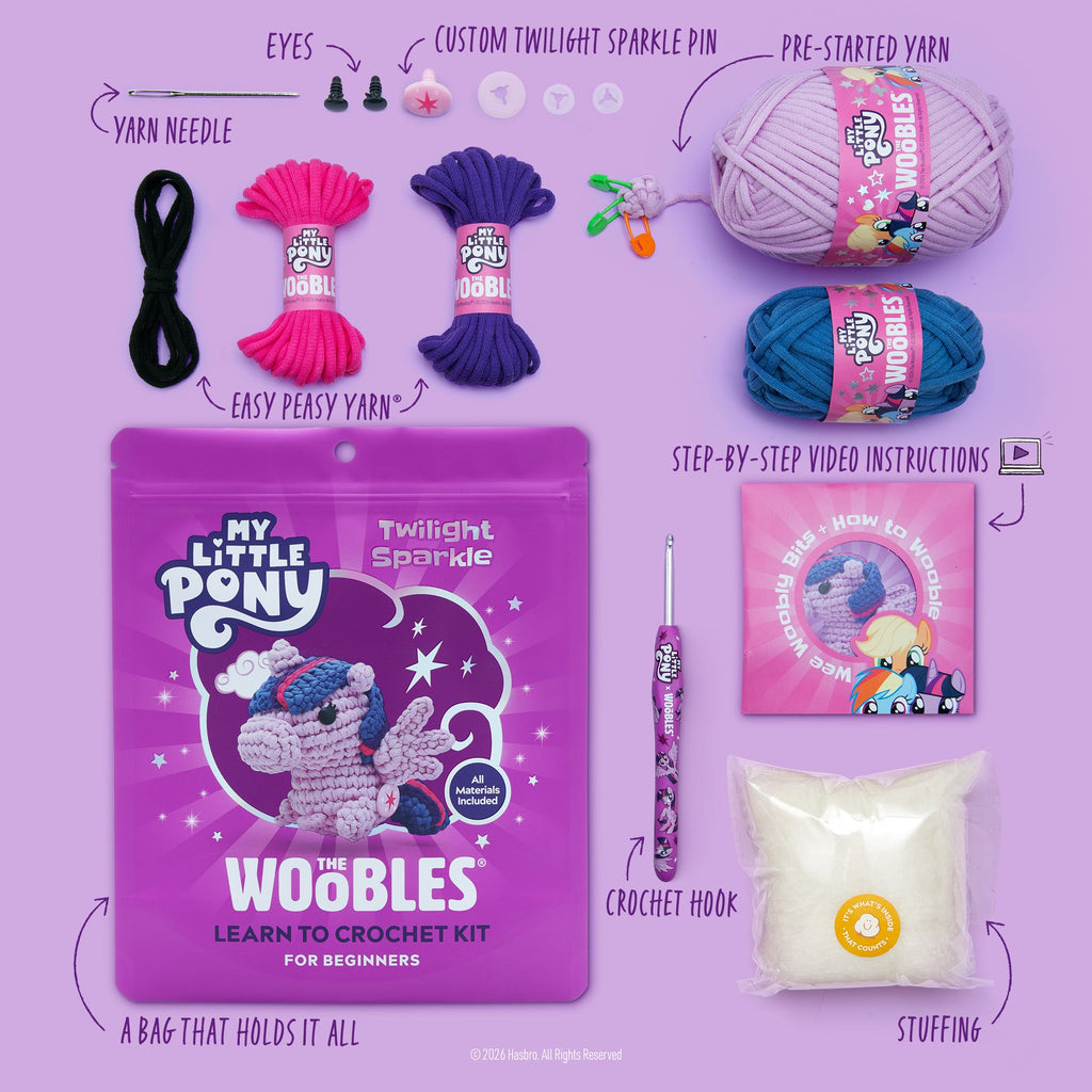 Twilight Sparkle Crochet Kit - Cute Crochet Projects