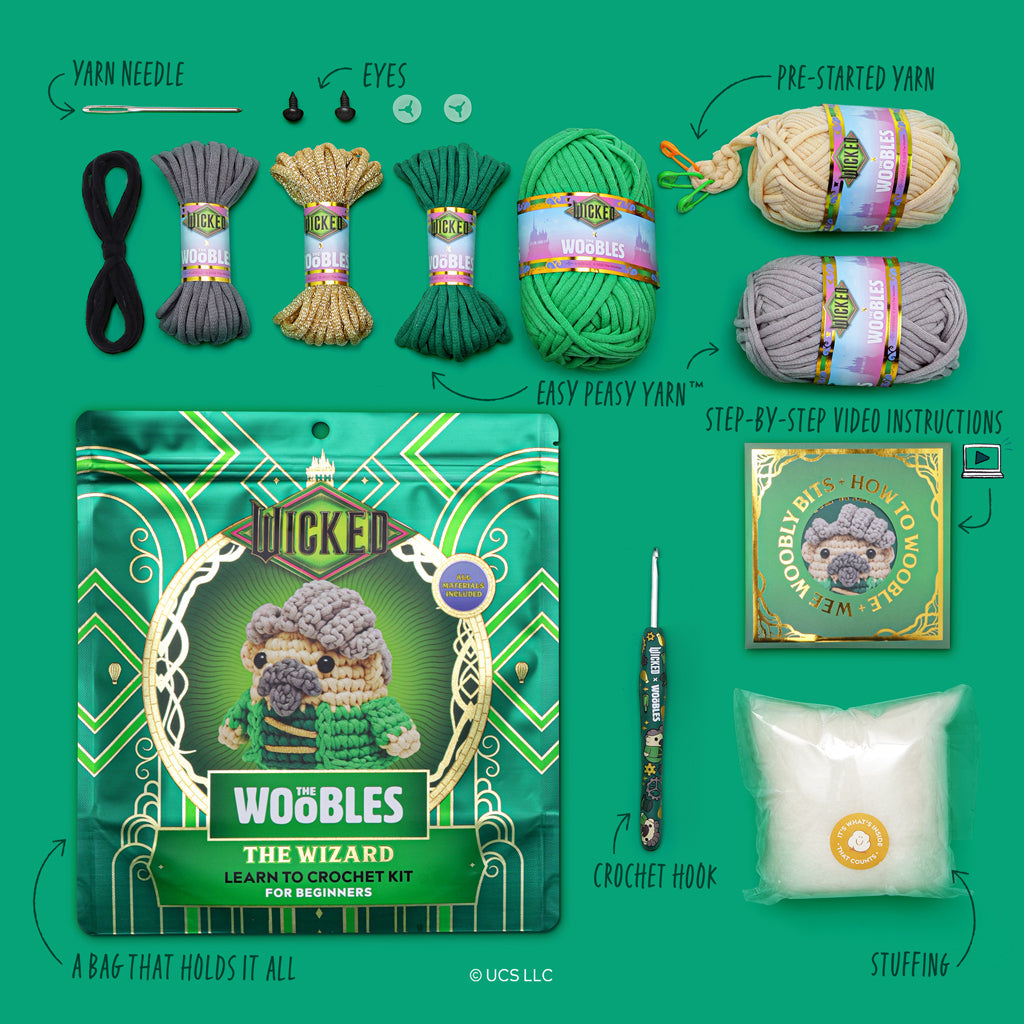 The Wizard Crochet Kit - Start Small