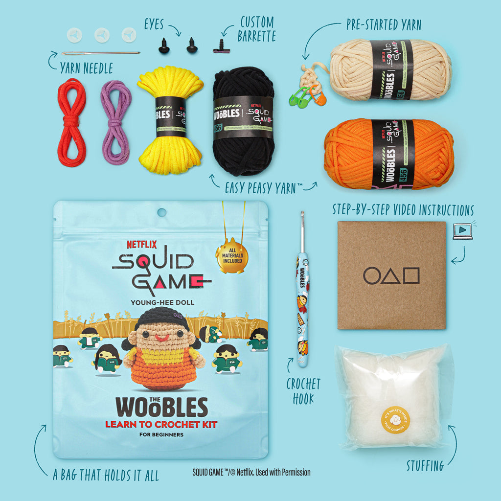 New Squid on the Block Bundle - Woobles Yarn Joy