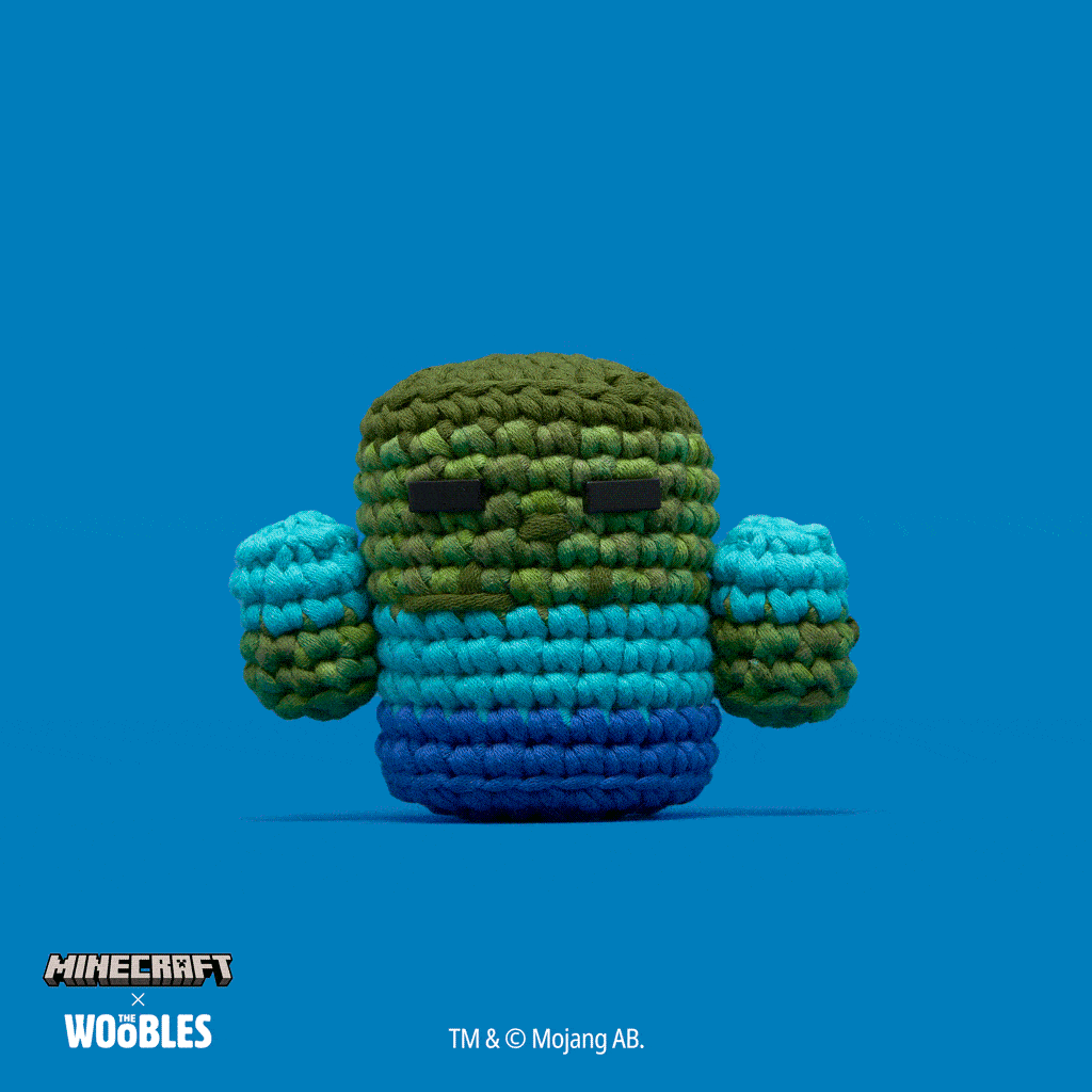 Minecraft Zombie Crochet Kit - Pick a Cute Kit