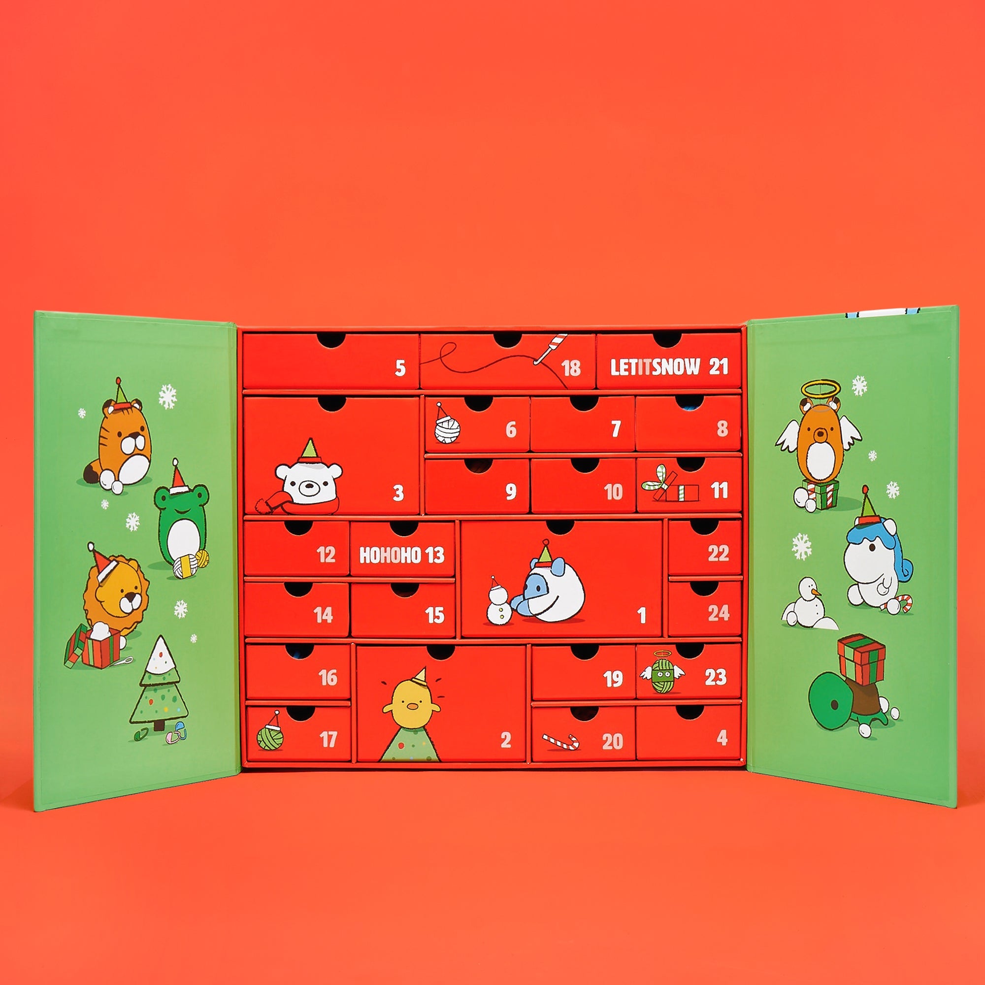 A Woobly Wonderland Advent Calendar - For DIY Gifts