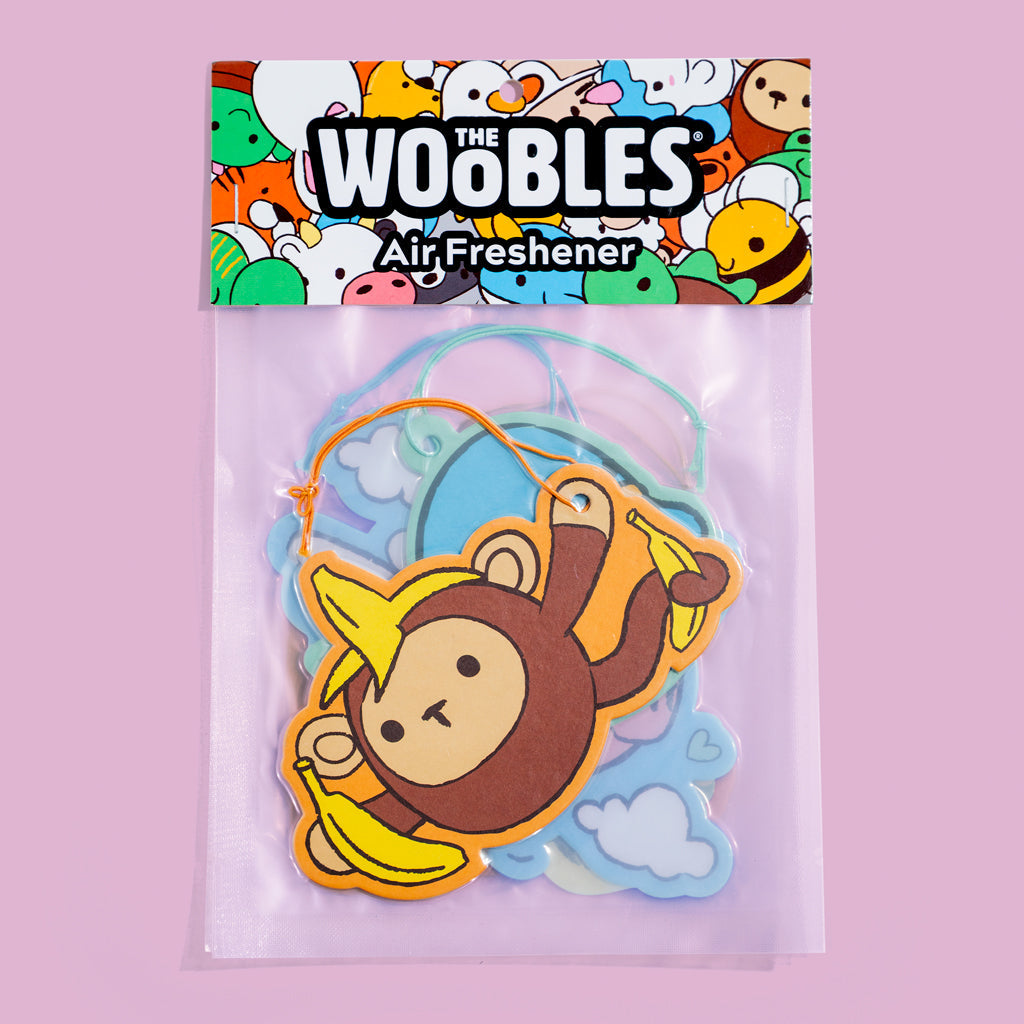 4-Pack Air Freshener - Woobles with Yarn