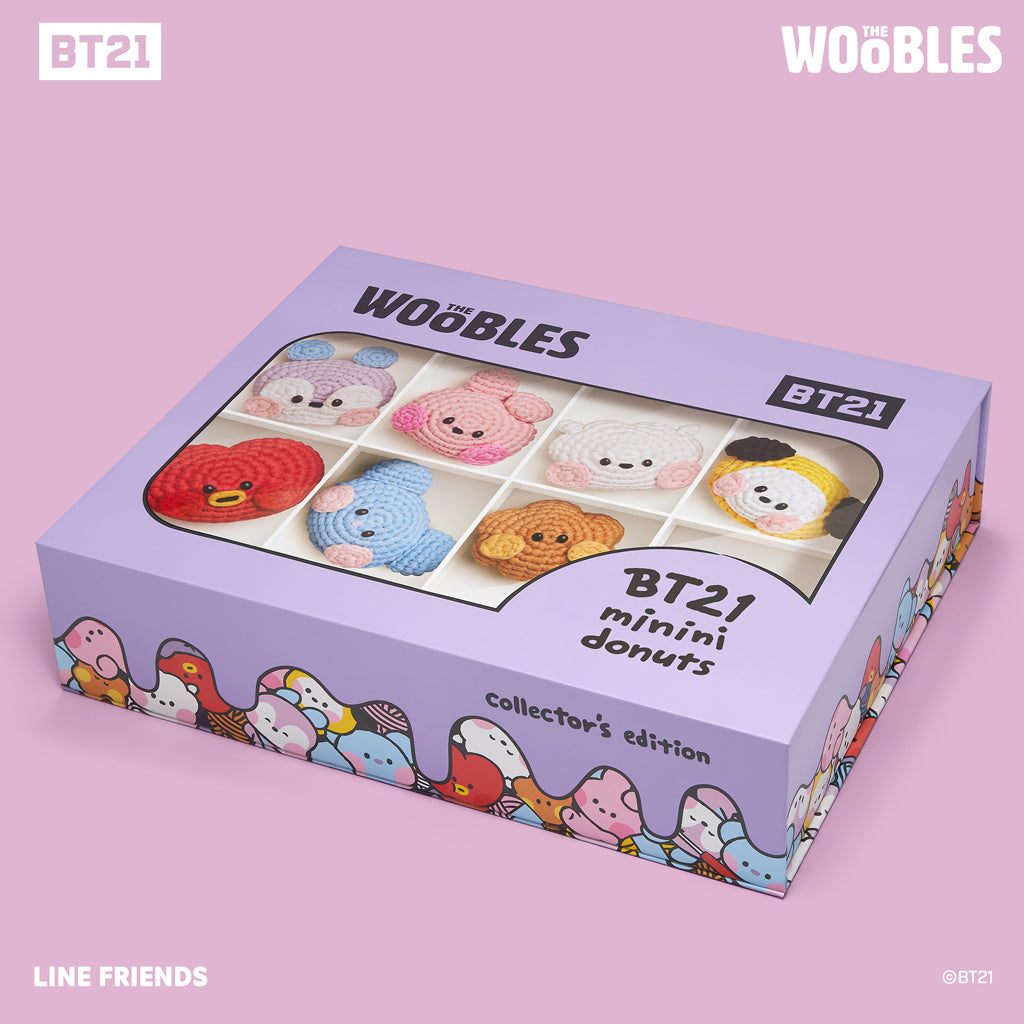 BT21 minini Donut Collector’s Box - The Cute Crochet Kit