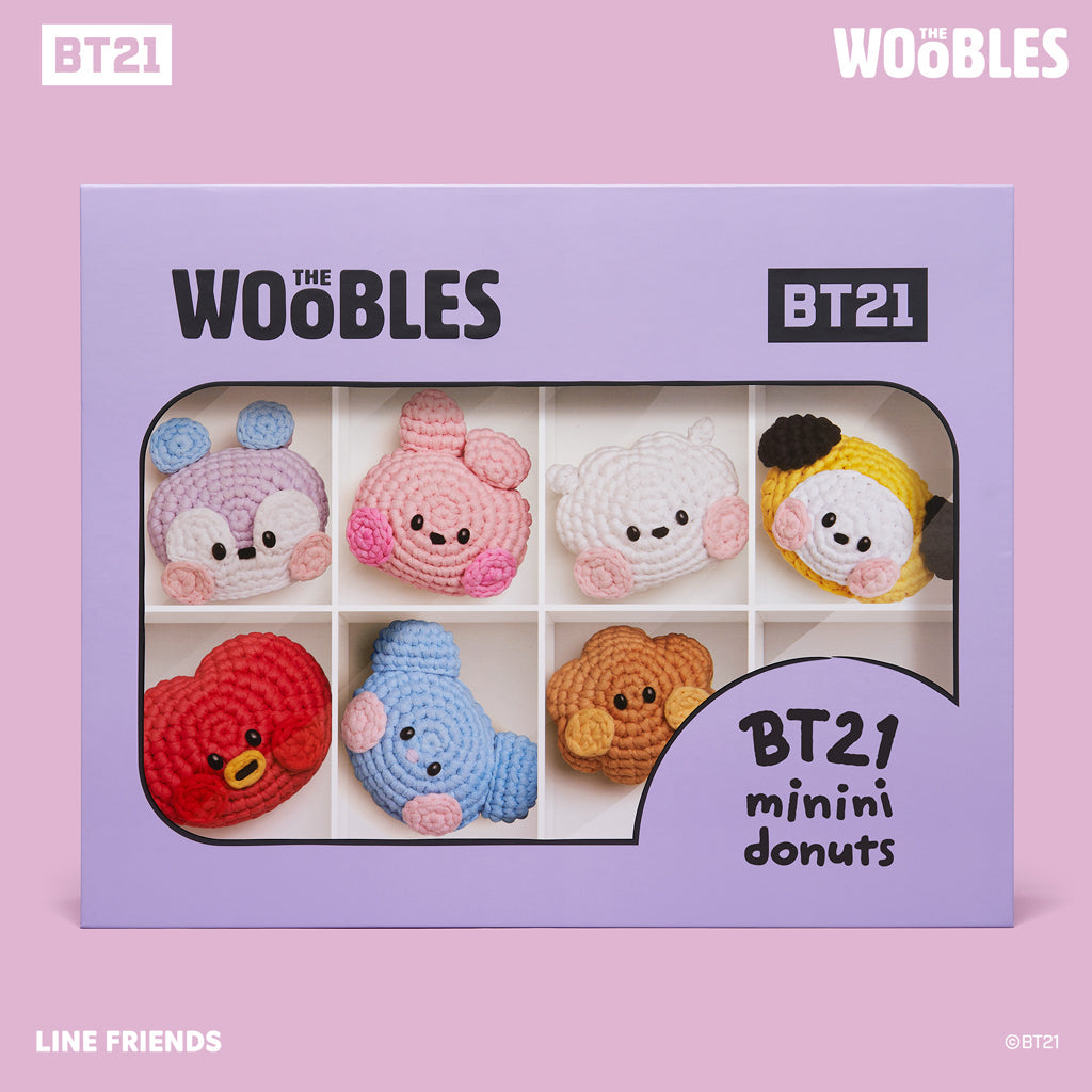 BT21 minini Donut Collector’s Box - The Cute Crochet Kit