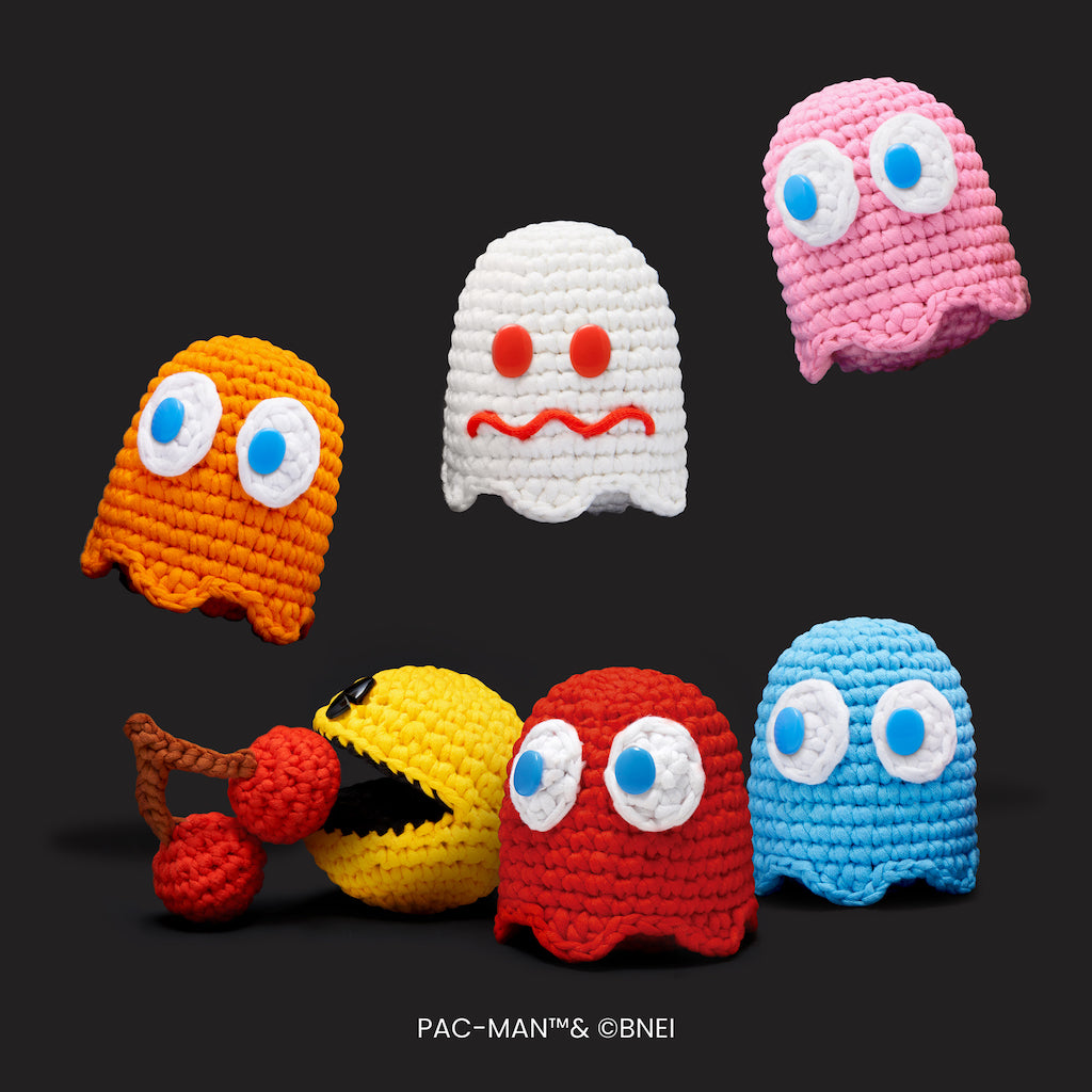 PAC-MAN-ificent Pals Bundle - Crochet. Create. Smile.
