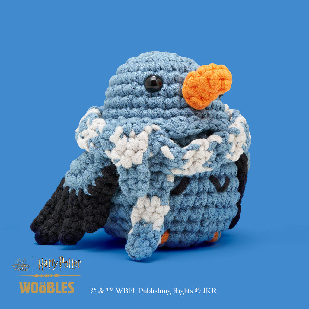 Ravenclaw™ Raven and Scarf Bundle - Yarn Craft Fun