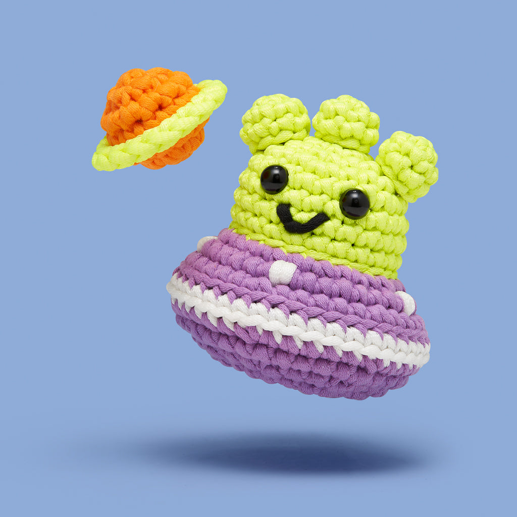 Tiny Planet Accessory Kit - Guided Crochet Fun