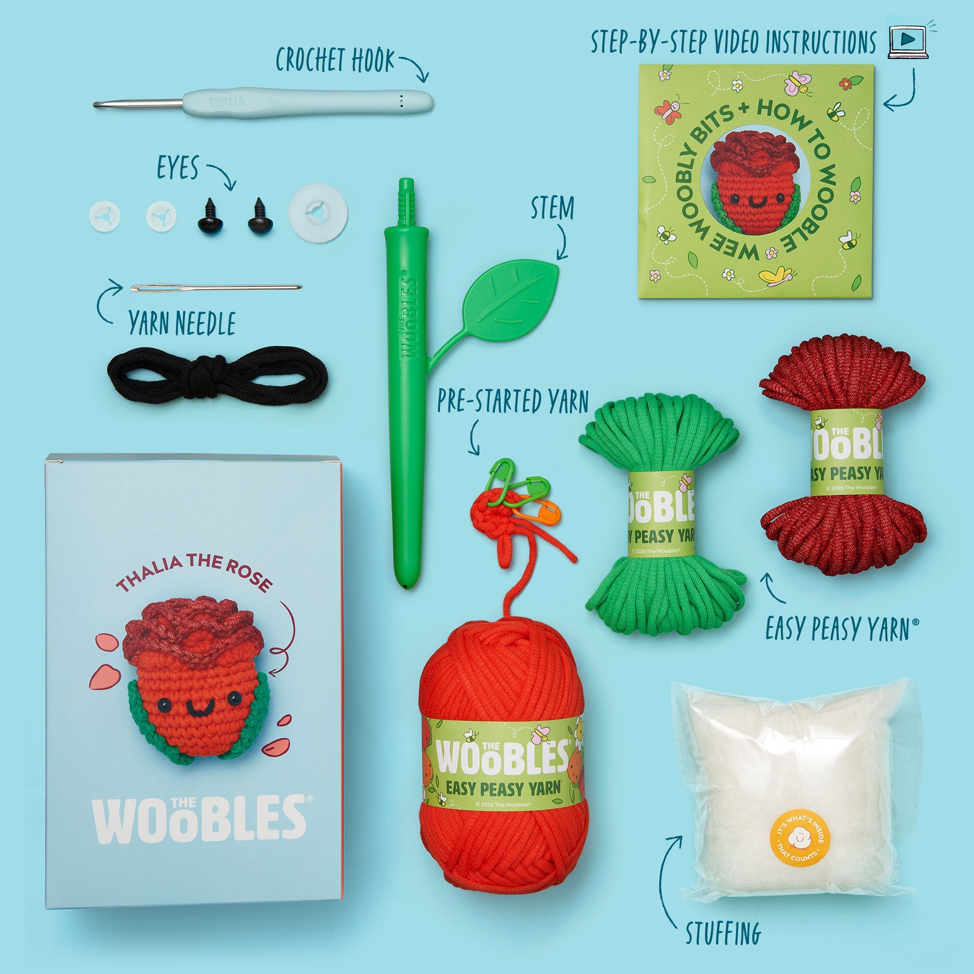 Bloomin’ Brilliant Flower Box - The Fun Crochet Kit