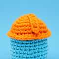 Tiny Construction Hat Accessory Kit - Turn Yarn into Woobles