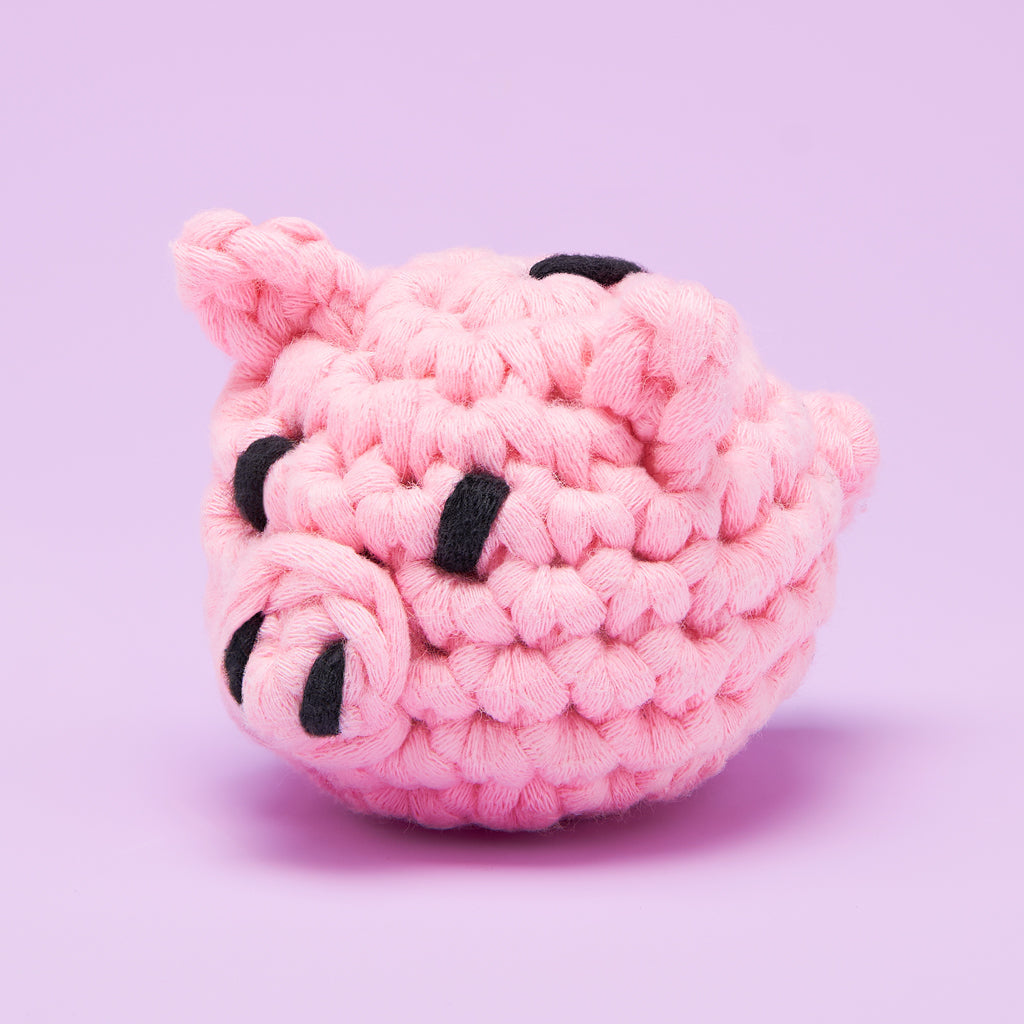 Tiny Piggy Bank Accessory Kit - The Cute Crochet Kit