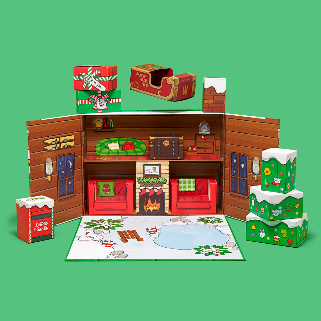 Cab-In the Mood for the Holidays Advent Calendar - Stitch Your Way