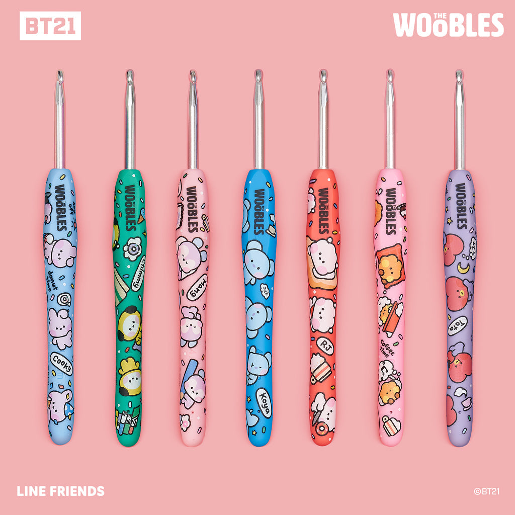 BT21 minini Donut Blind Bag Crochet Kit - Cute Gift Pick