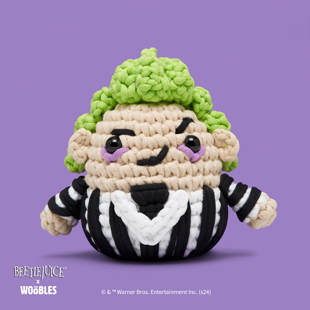Beetlejuice Crochet Kit - Ready with Instructions