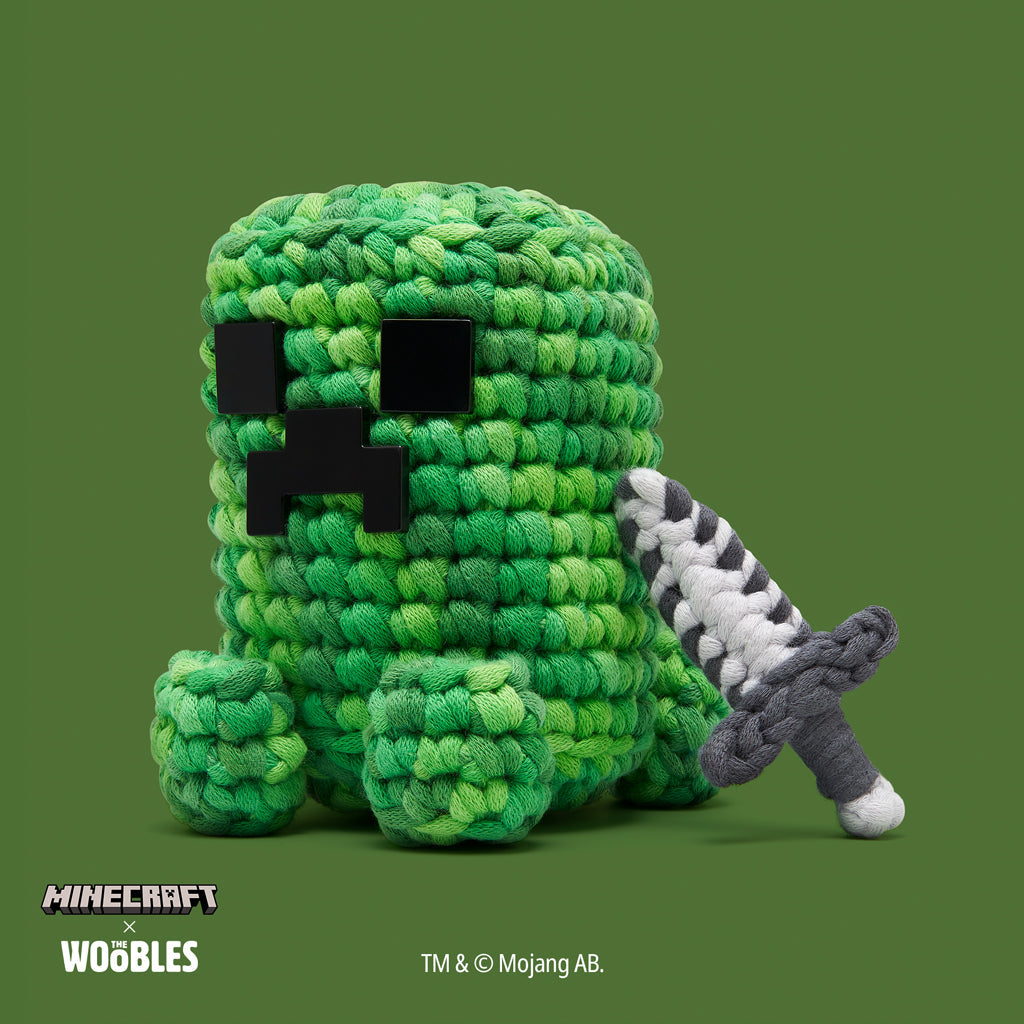Tiny Minecraft Iron Sword Accessory Kit - Collect More Woobles