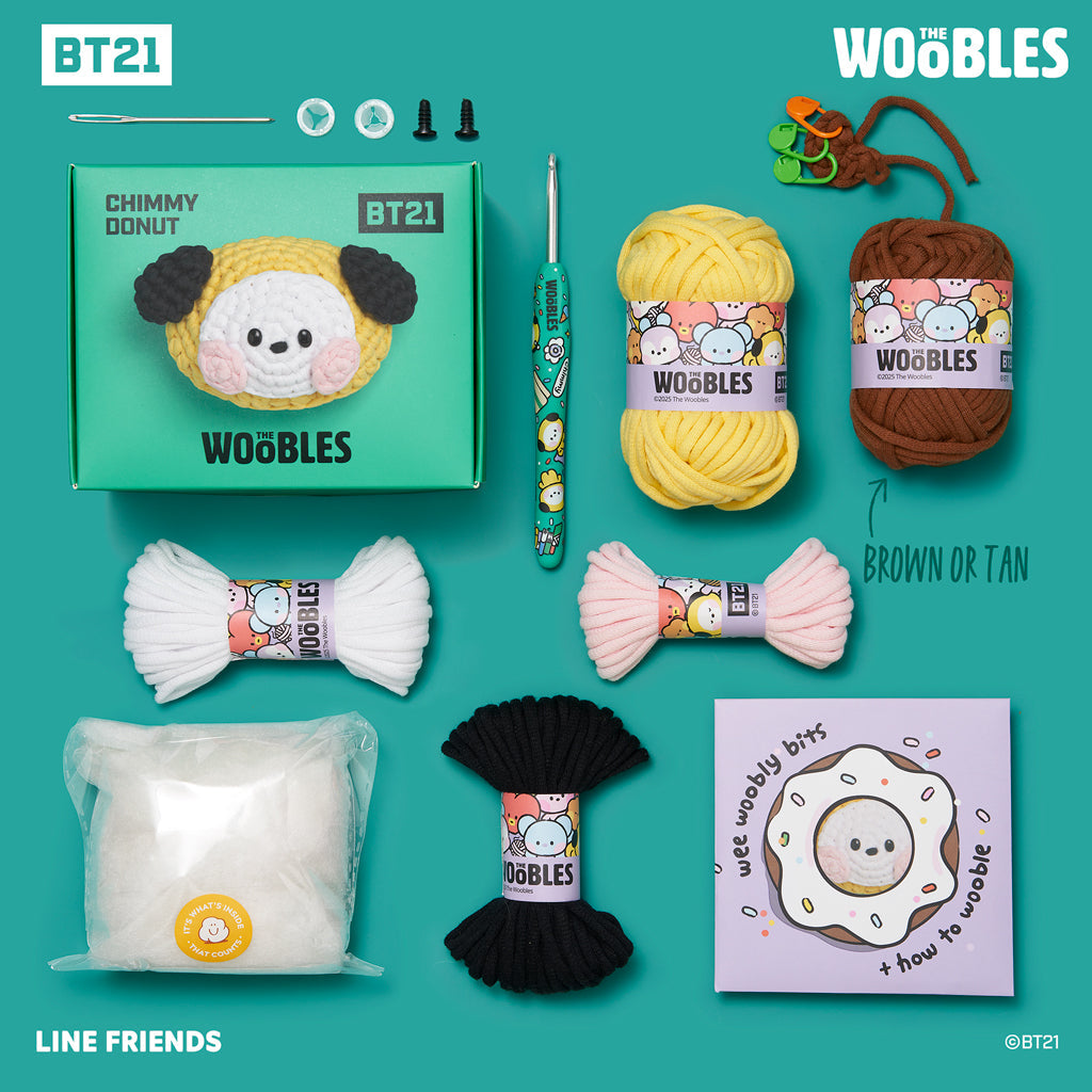 BT21 minini Donut Collector’s Box - The Cute Crochet Kit