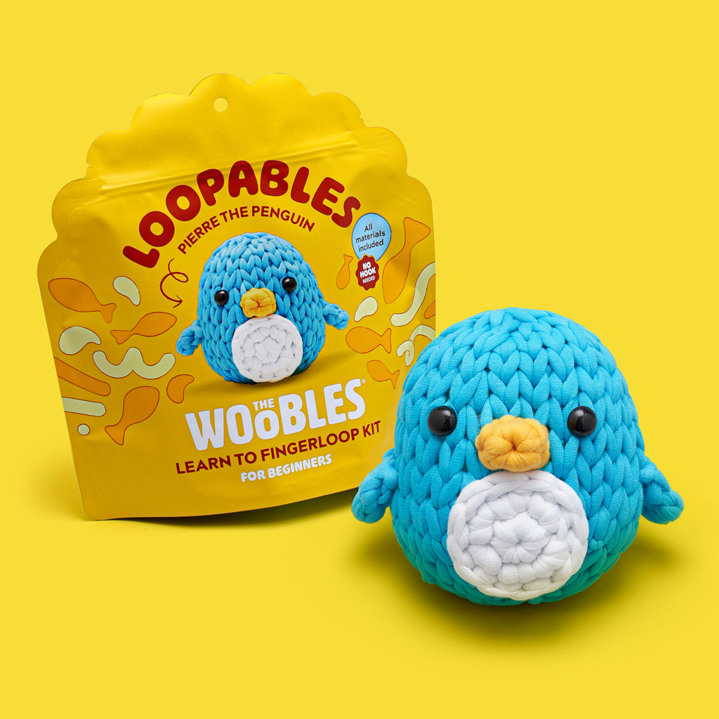 Pierre the Penguin Loopables Kit - Fun Crochet Kits