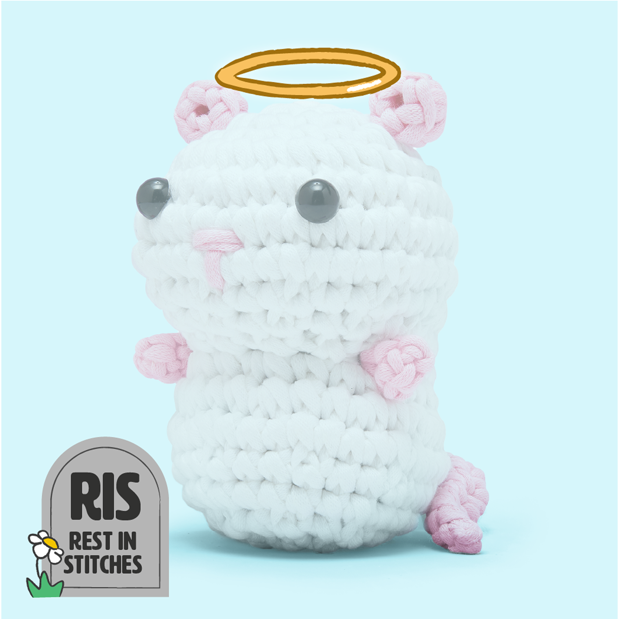 Tony the Rat Crochet Kit - Perfect for Beginners